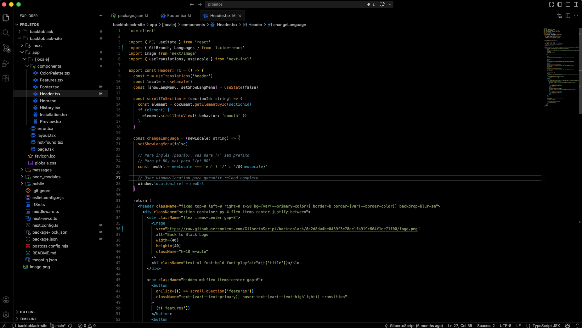Back to Black Theme Preview